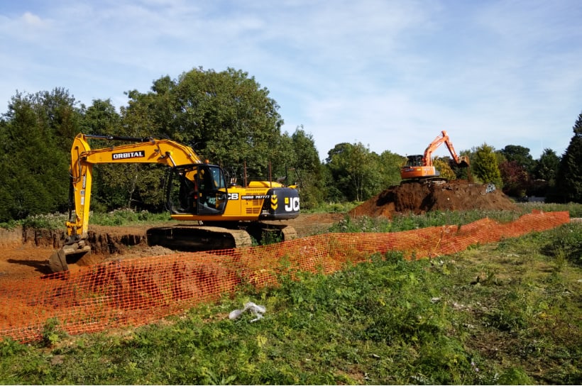 commercial site excavation